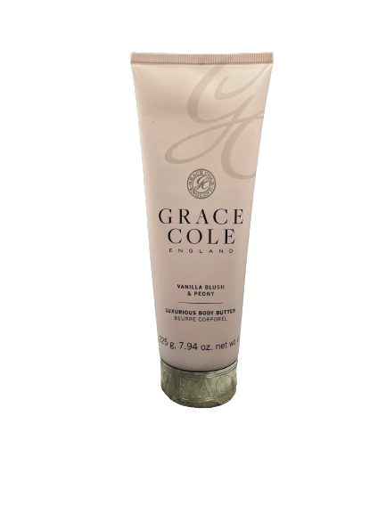 Grace Cole: Luxurious Body Butter - Vanilla Blush and Peony