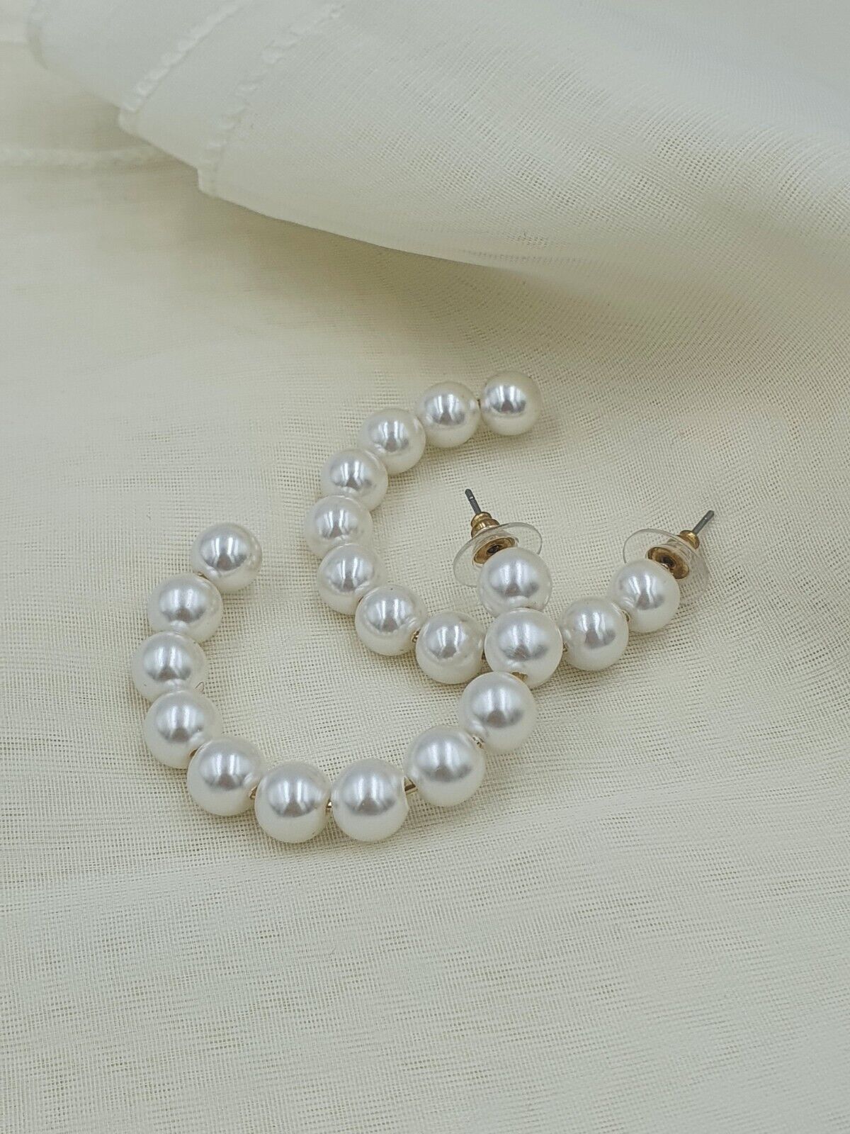 3 Piece Pearl Earring Set