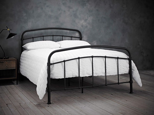 Clara Double Bedframe - Black