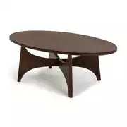 Mid century coffee table - brown