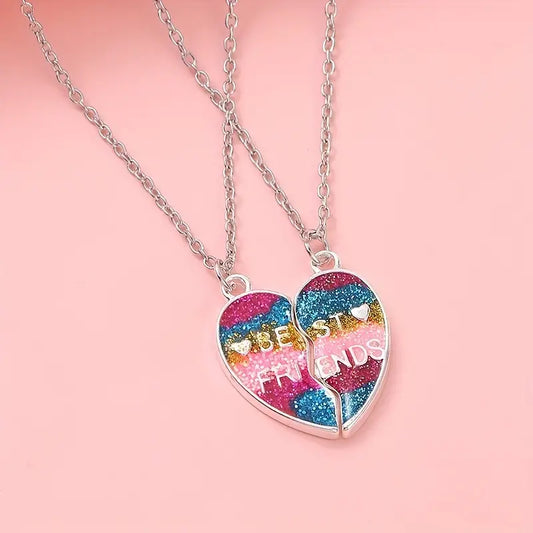 2 Piece Best Friends Necklace