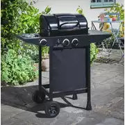 Home 2 Burner with Side Burner Gas BBQ