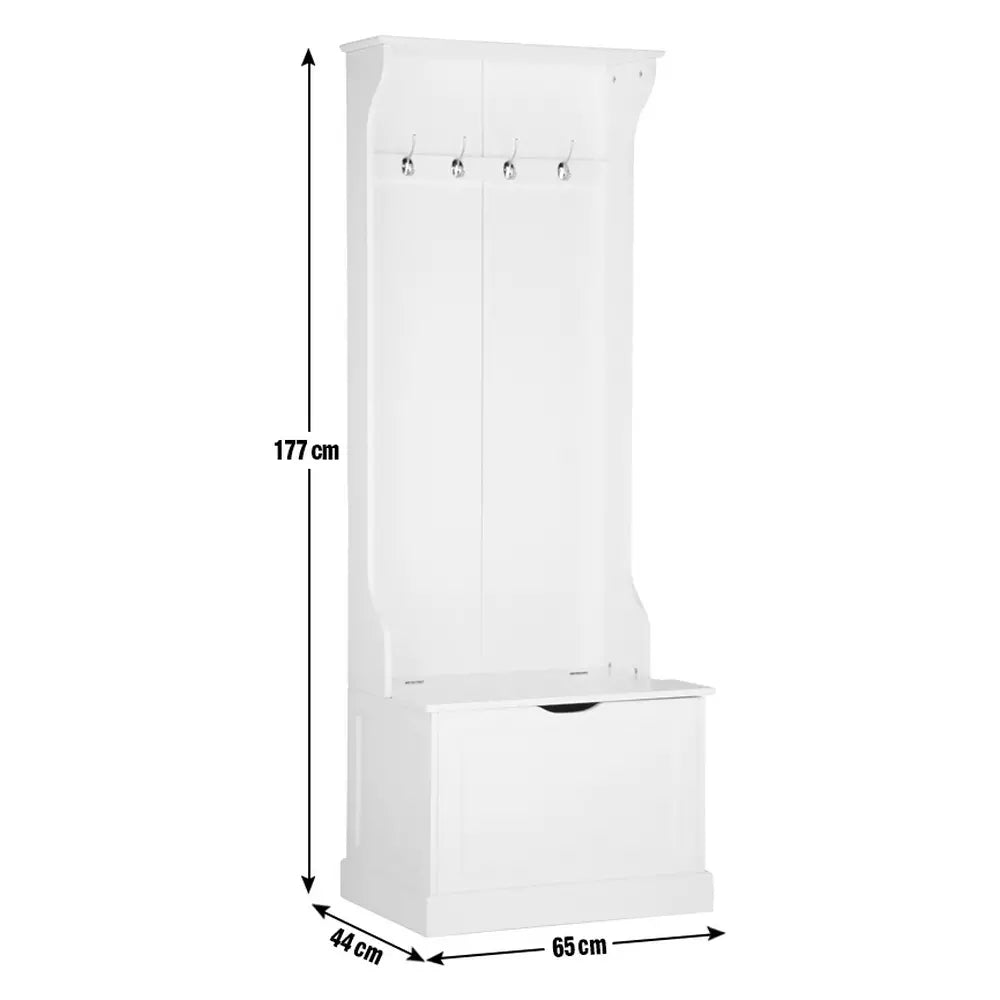 Home All In One Hallway Unit - White