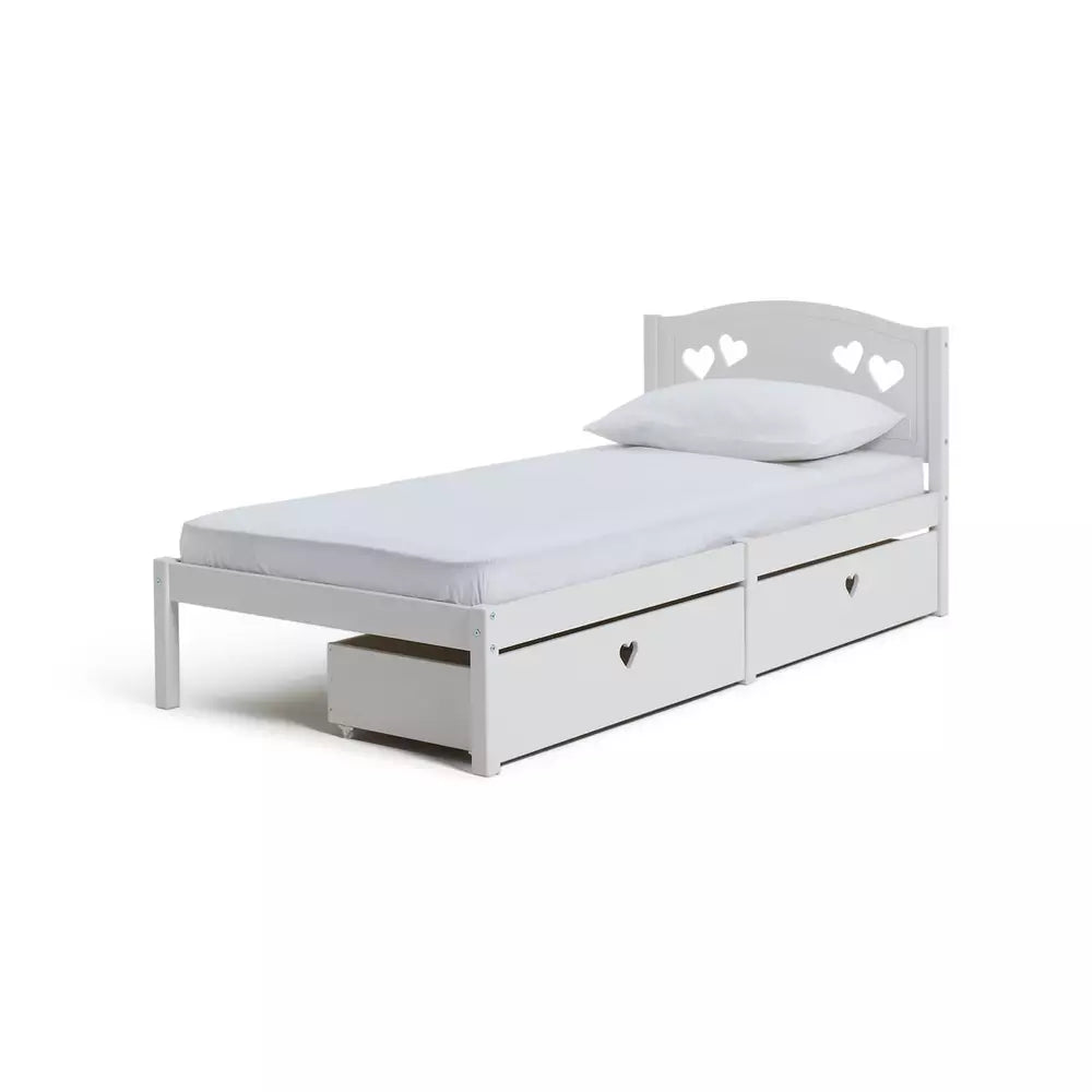 Mia Single Bed with Drawers