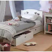 Mia Single Bed with Drawers