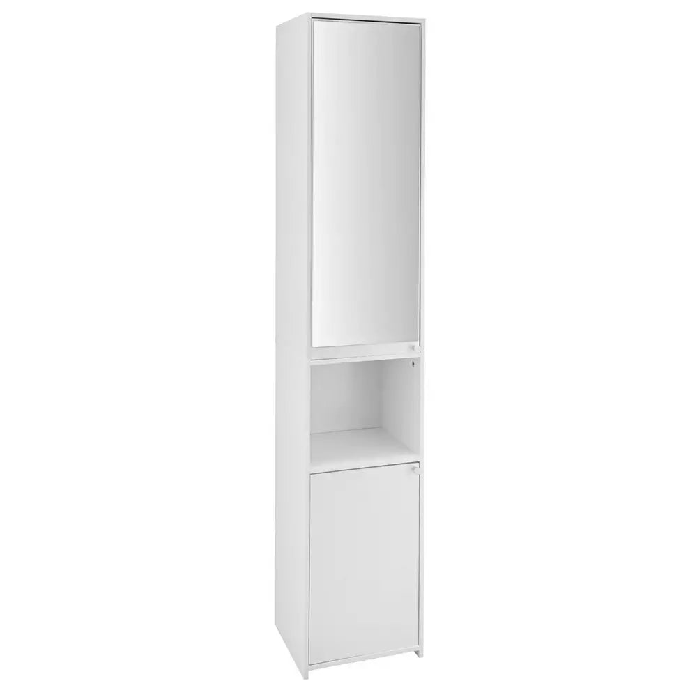 Prime Mirrored Tallboy - White