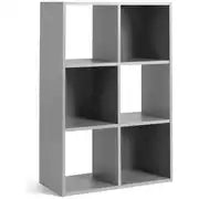 Squares 6 Cube Storage Unit - Black, Grey