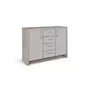 Habitat Venice 2 Door 4 Drawer Sideboard - Grey