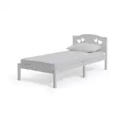 Mia Single Bed - White