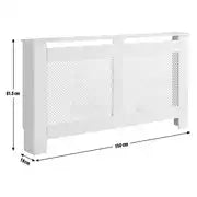 Habitat Odell Large Radiator Cover - White