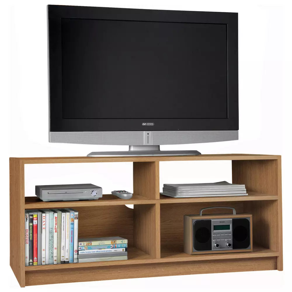 Home Maine TV Unit - Oak Effect