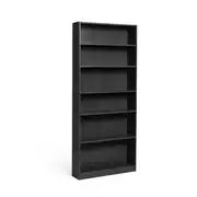 Maine Deep Bookcase - Black, White, Oak