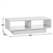 Cubes TV Unit - Black, White