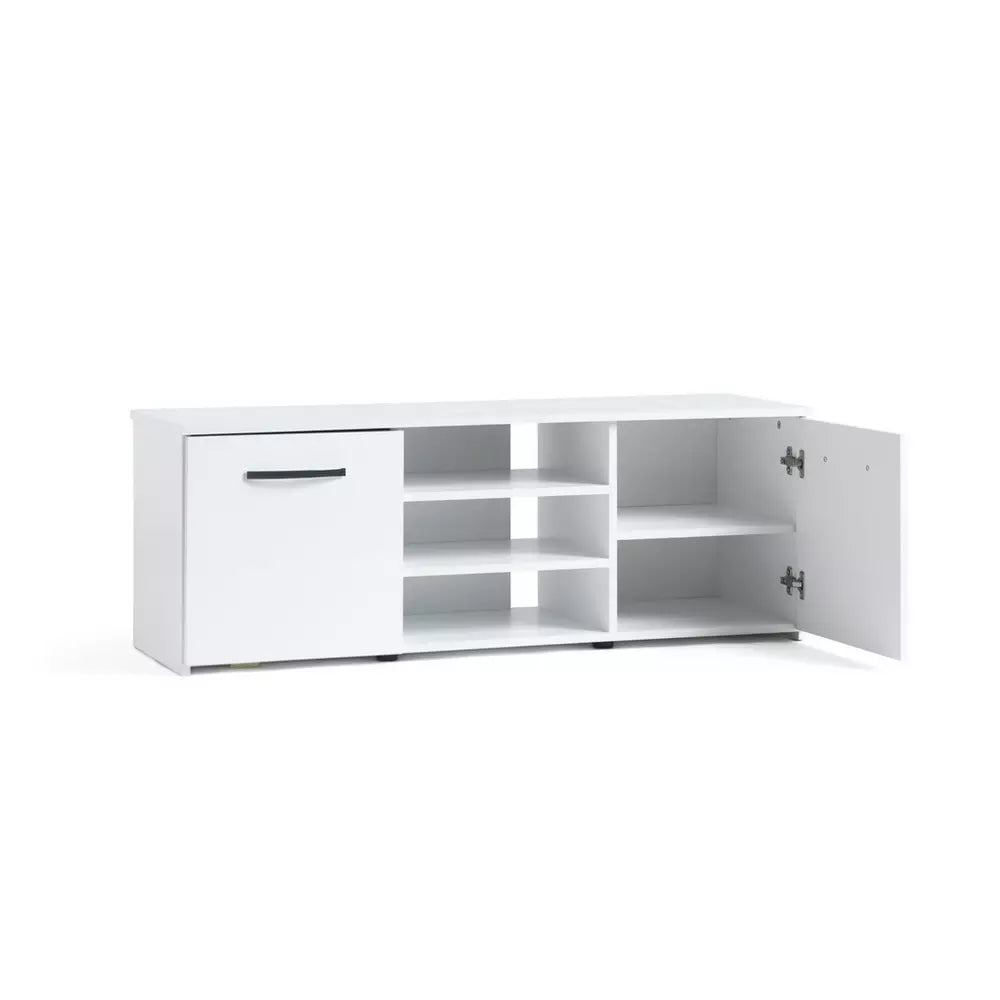 Home Hayward 2 Door Small TV Unit - White Gloss