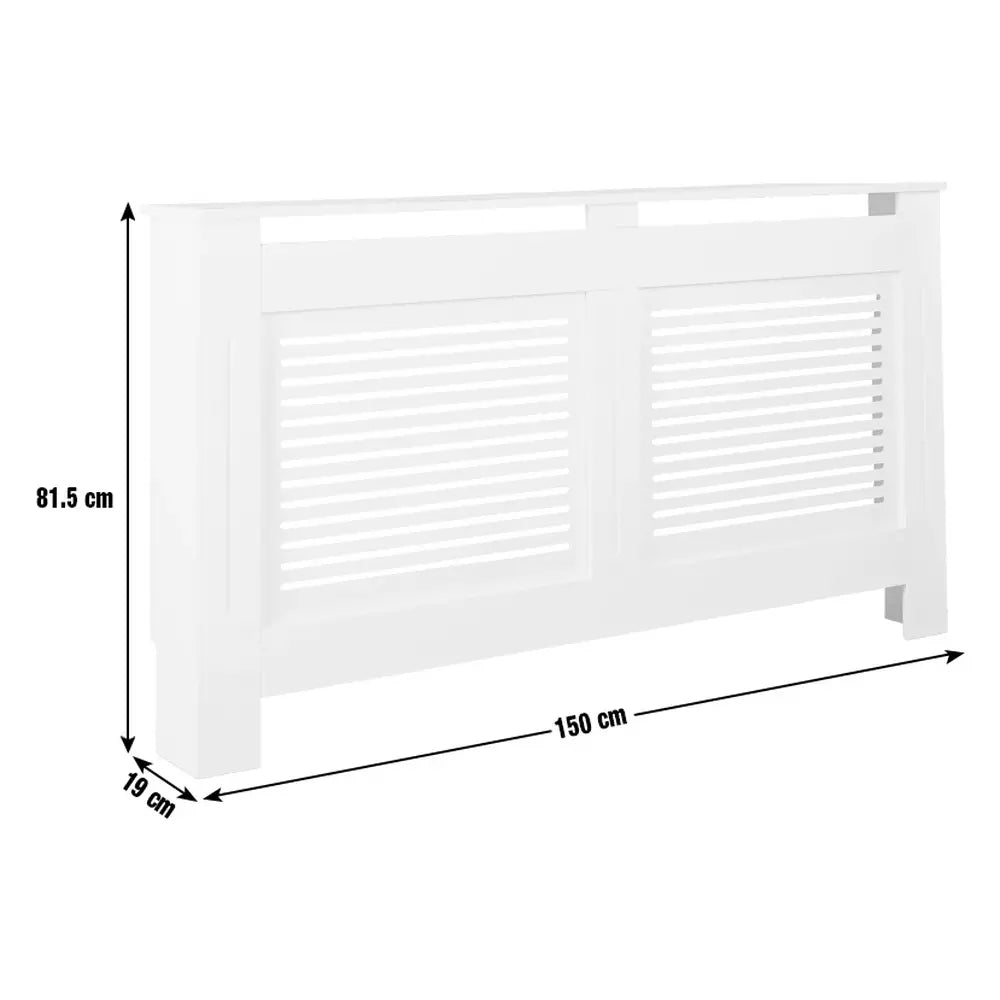 Habitat Austin Large Radiator Cover - White