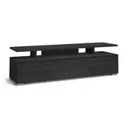 Habitat Floating Top TV Unit - Black & Brown 