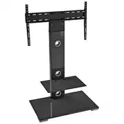 AVF Column Mount Up to 65 Inch TV Stand - Black