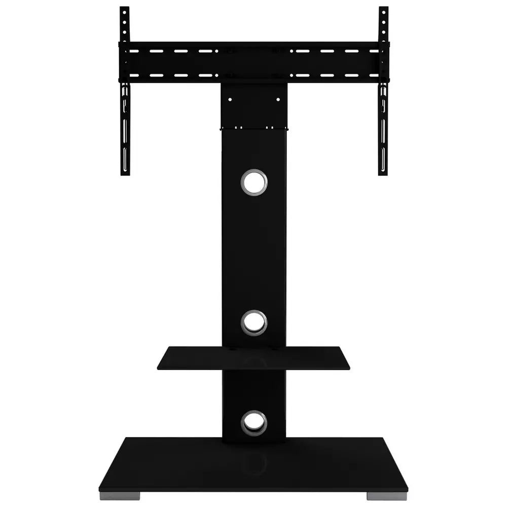 AVF Column Mount Up to 65 Inch TV Stand - Black