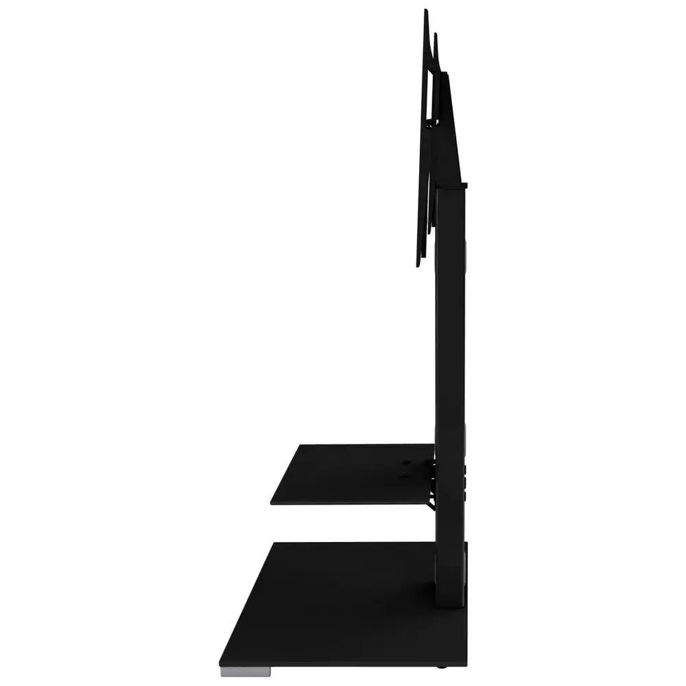 AVF Column Mount Up to 65 Inch TV Stand - Black