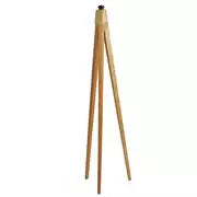 Habitat Tripod Wooden Floor Lamp Base Only - Ash