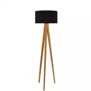 Habitat Tripod Wooden Floor Lamp Base Only - Ash