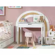 Kids Rico 1 Drawer Desk - White