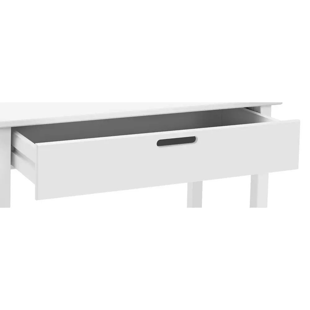 Kids Rico 1 Drawer Desk - White