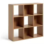 Squares 9 Cube Storage Unit - Oak