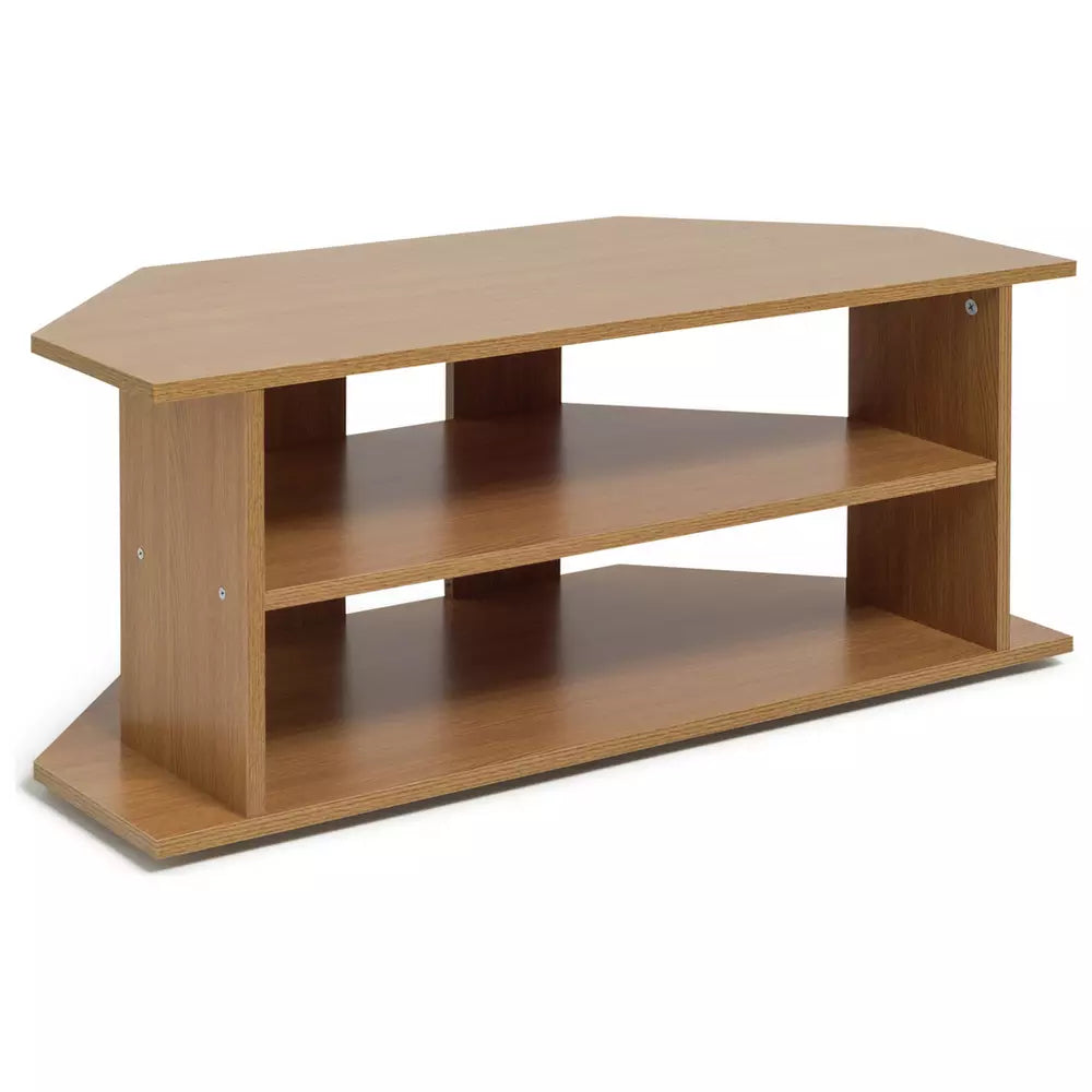 Home Corner TV Unit - Oak