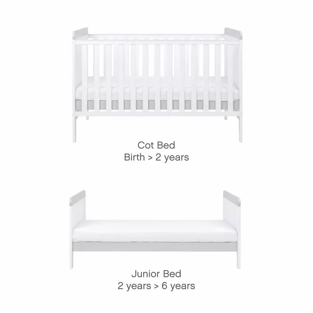 Tutti Bambini Rio Cot Bed Changer and Mattress