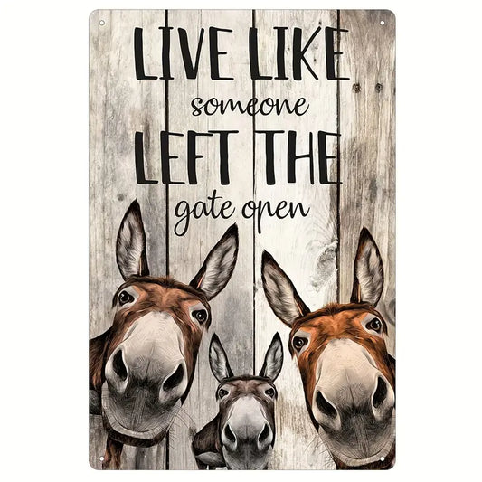 Donkey Sign