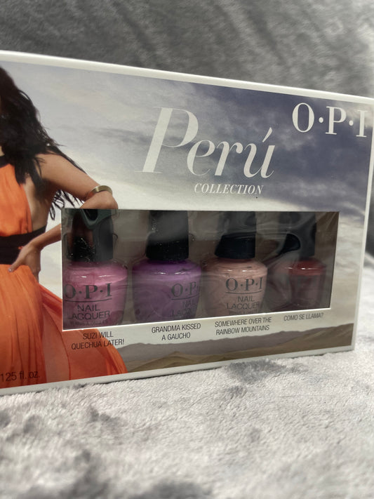 O.P.I Peru Collection