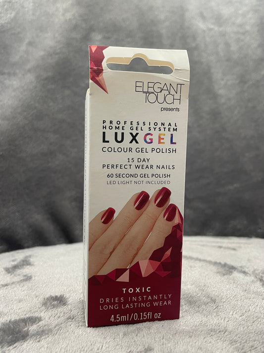 Elegant Touch Luxgel Colour Gel Polish - Toxic