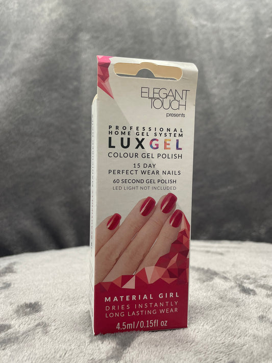 Elegant Touch Luxgel Colour Gel Polish - Material Girl