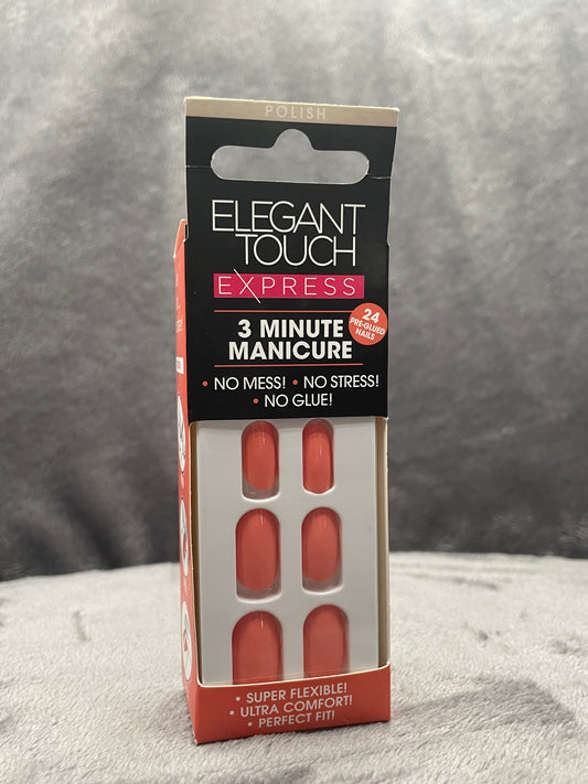 Elegant Touch Express 3 Minute Manicure - Coral