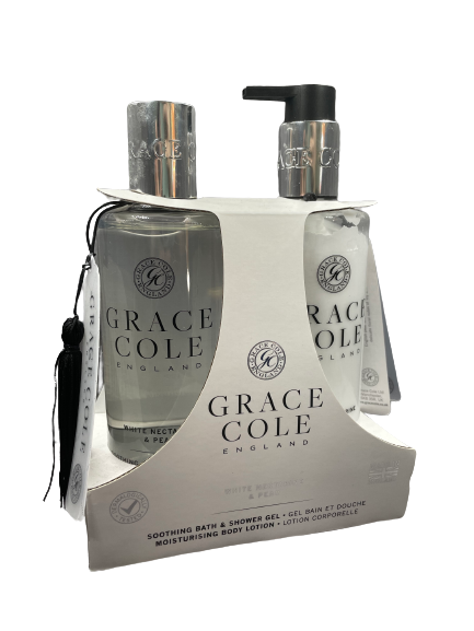 Grace Cole Shower Gel & Body Lotion White Nectarine & Pear