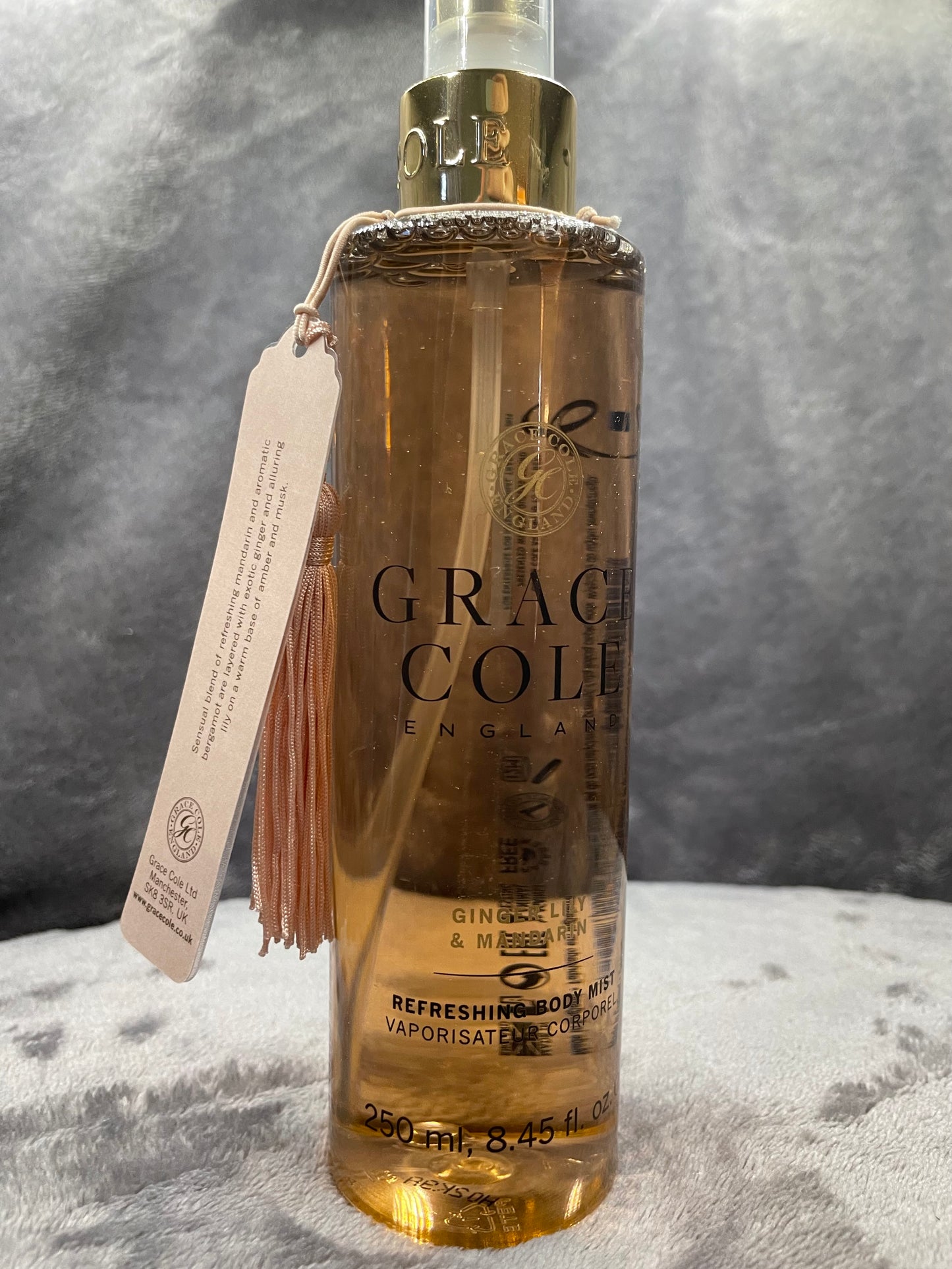 Grace Cole: Body Mist - Ginger Lily & Mandarin 250ml