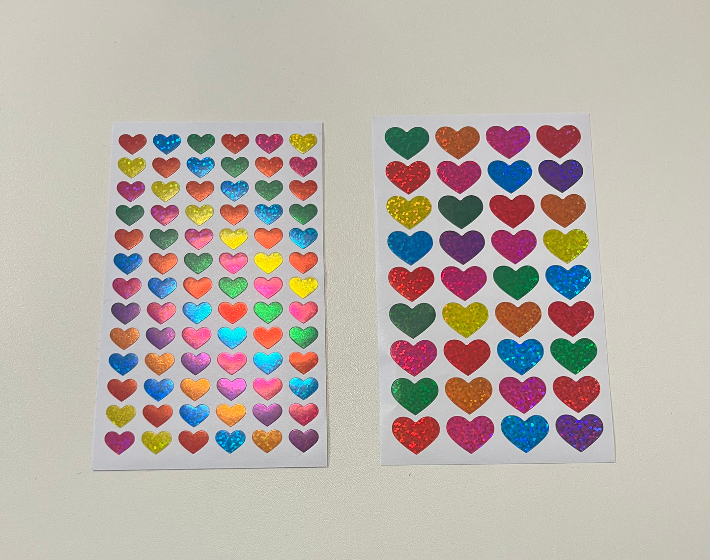 Valentine Heart Stickers Pack of 2