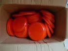 25 Red Frisbees